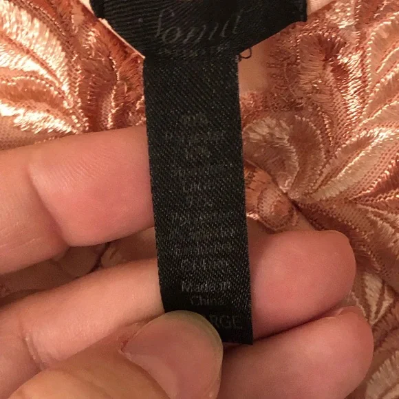 Soma Peach Lace Chemise - Picture 2 of 3